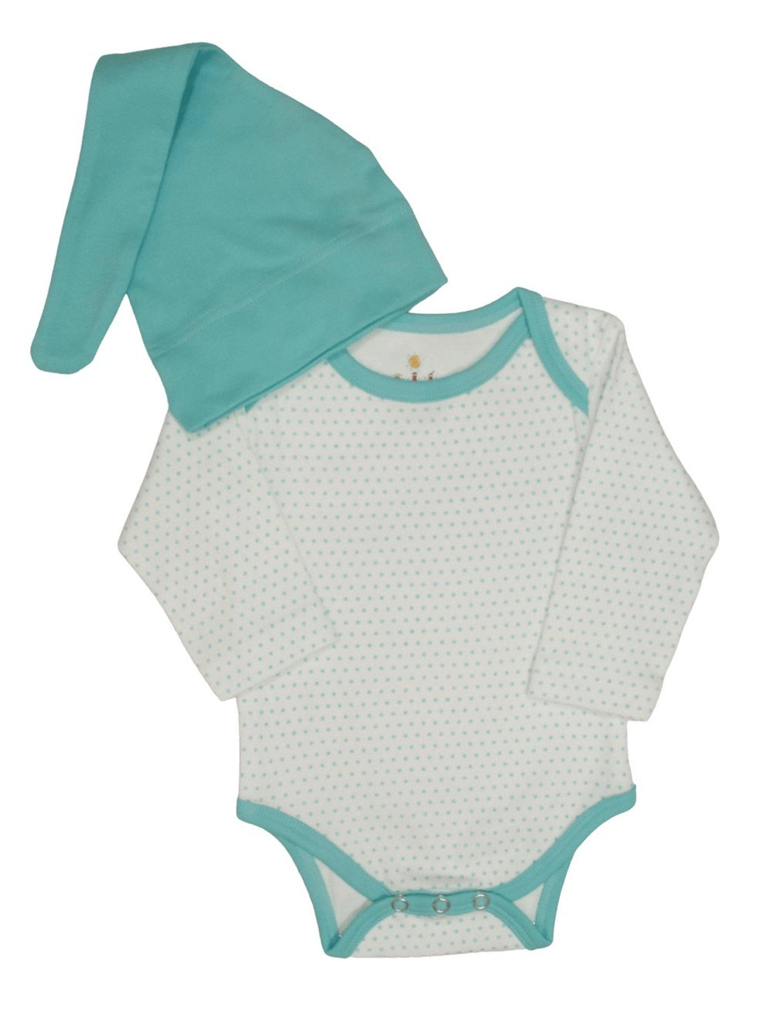NewbornSnap Long Sleeve Body Suit & Hat - Available in 4 ColorsPassion Lilie