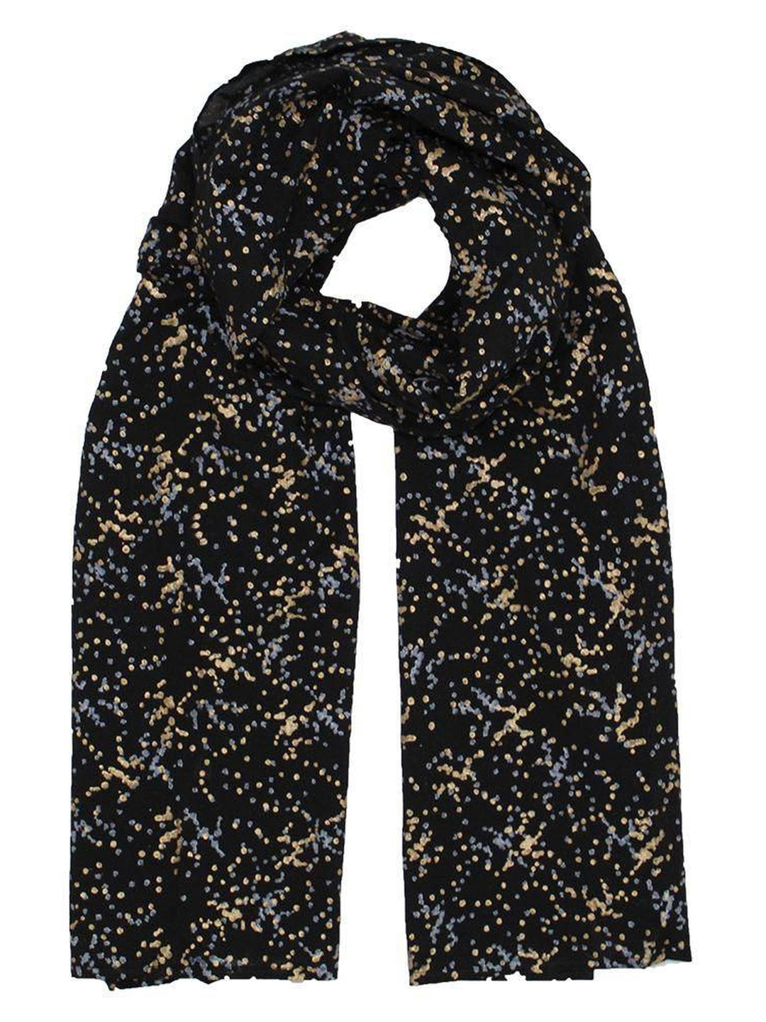 Splatter Dot Scarf - Organic Cotton Passion Lilie