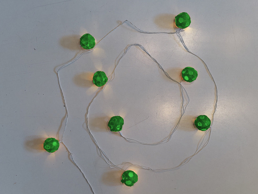 LightingStar Full Moon Handcrafted Bamboo String LightGreenkraftFlourish Planet