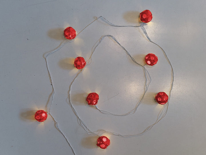 LightingStar Full Moon Handcrafted Bamboo String LightGreenkraftFlourish Planet