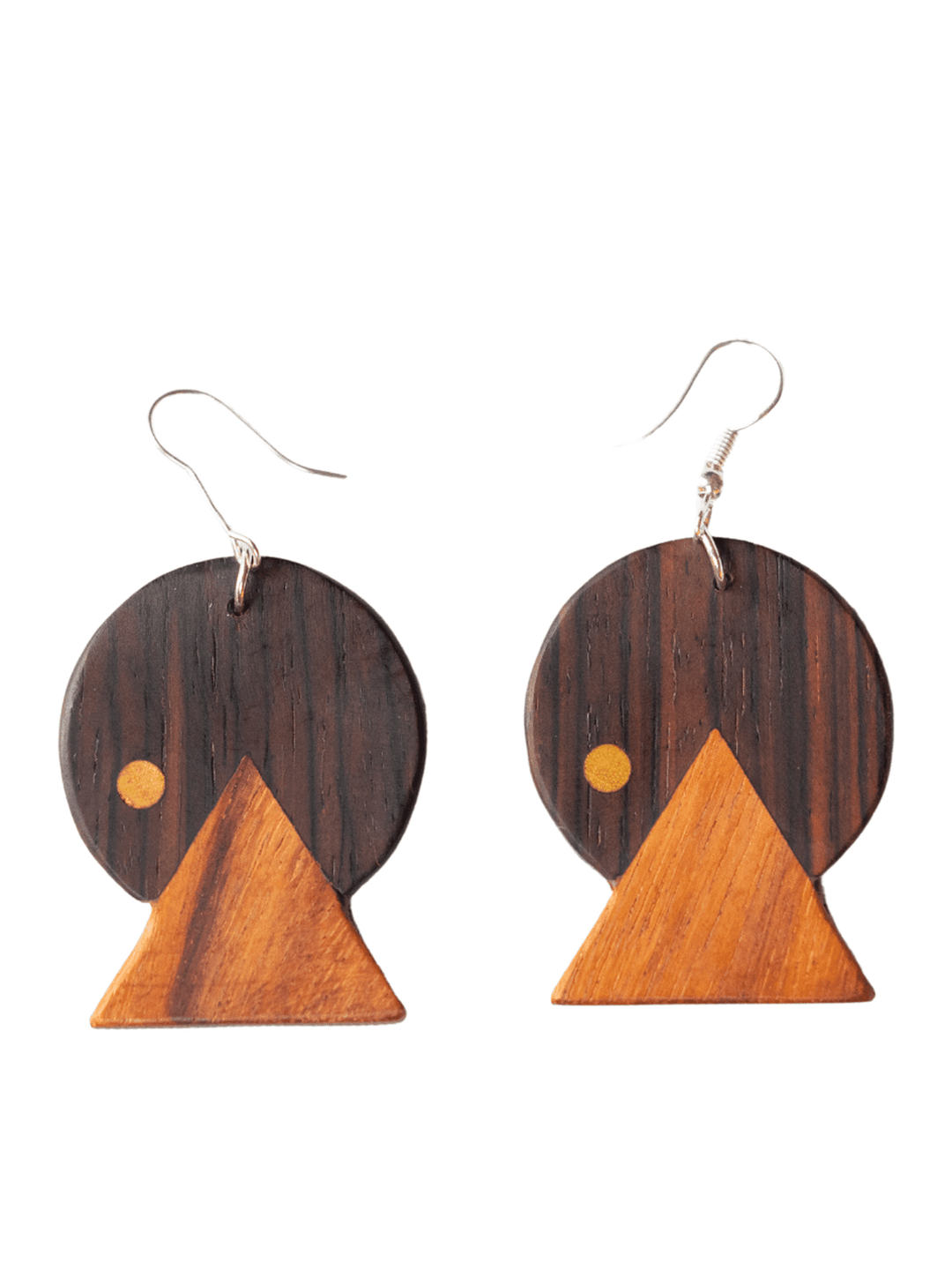 JewelrySunset Wood EarringsUpavim Crafts