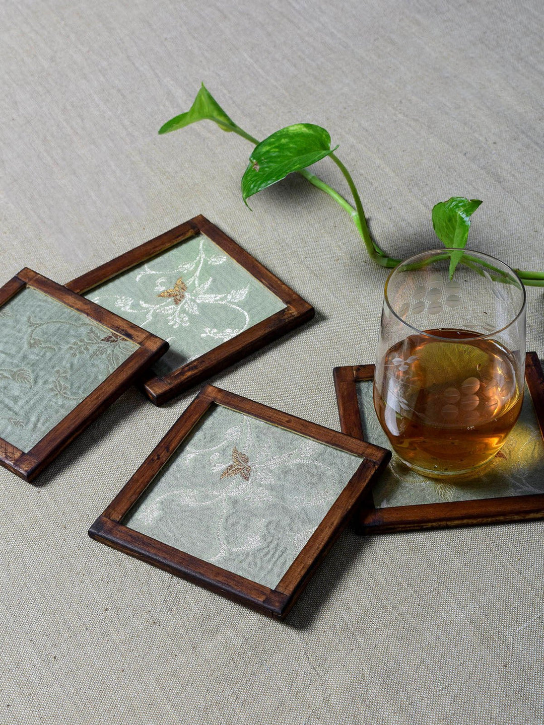 Table and DiningTelar Coasters Set of 4Home Yarn