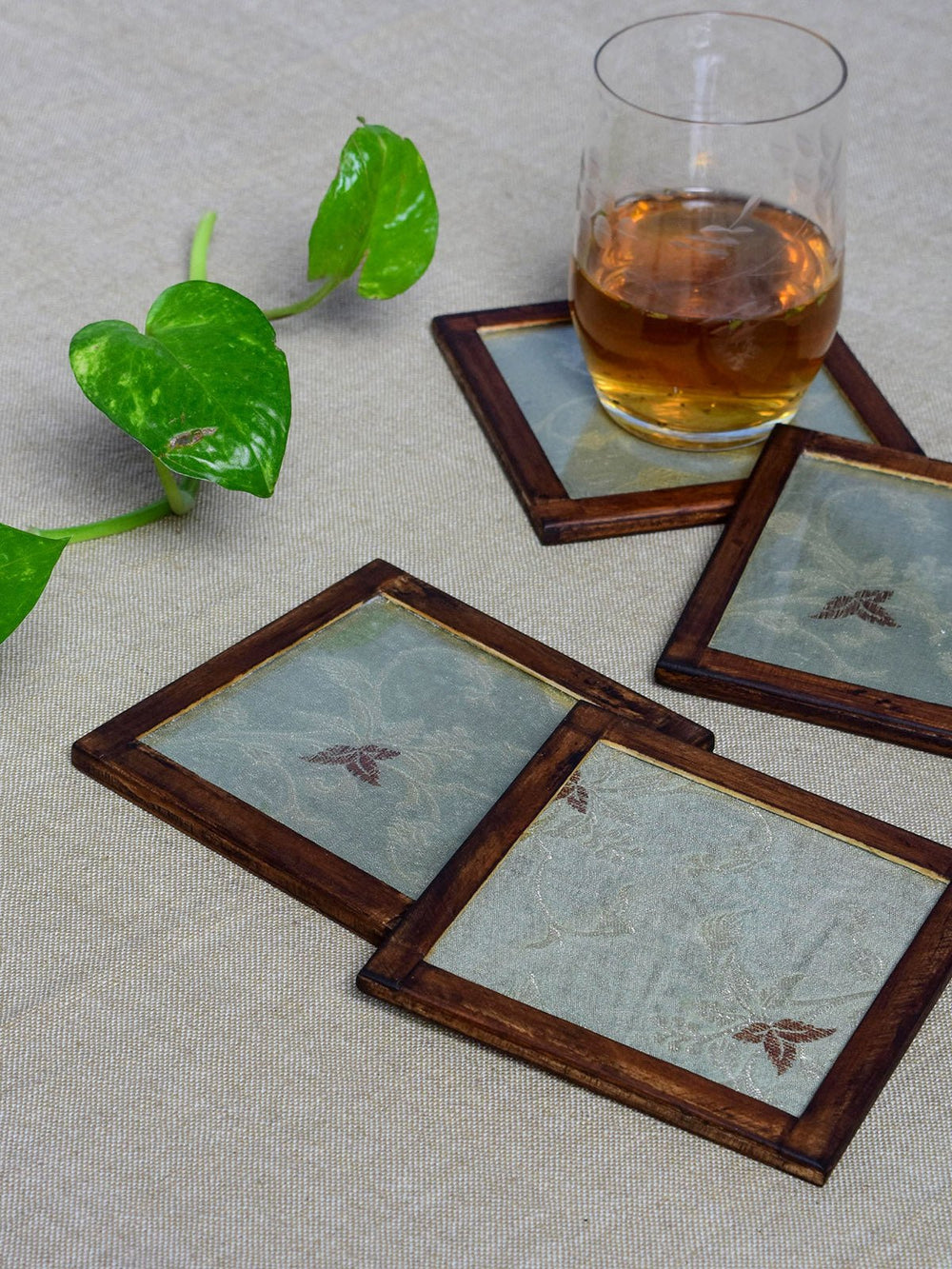 Table and DiningTelar Coasters Set of 4Home Yarn