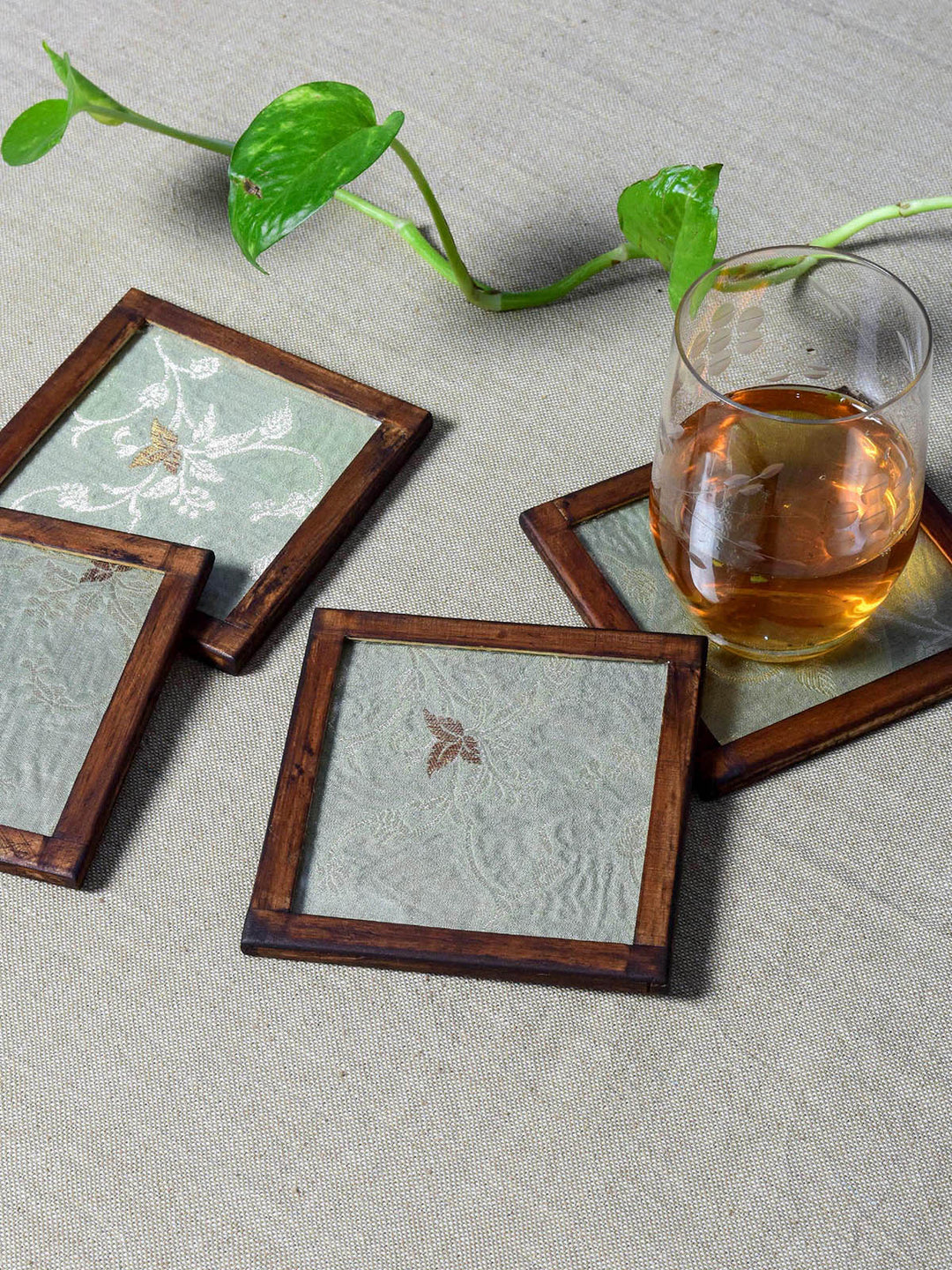 Table and DiningTelar Coasters Set of 4Home Yarn