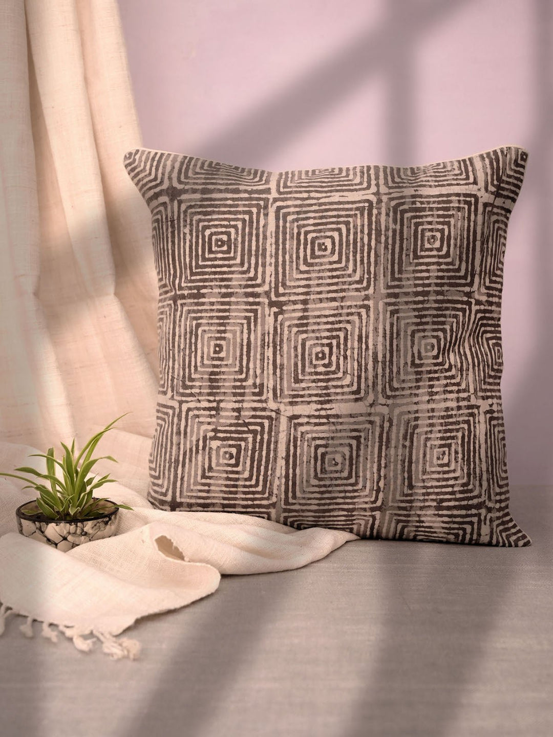 Bed and LivingThe Spiral Cushion CoverHome Yarn