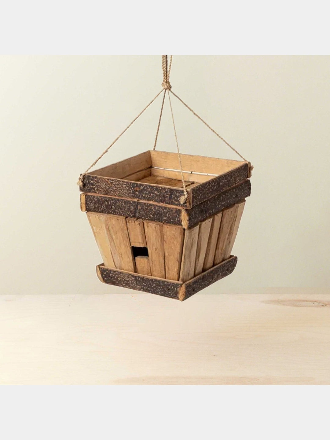 Home DecorTrapezoid Planter-Birdhouse - Rustic Decor | LIKHÂLIKHÂ