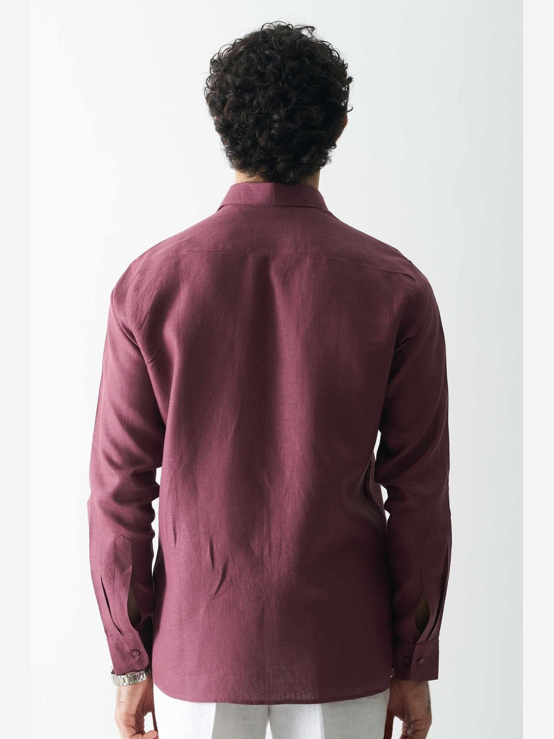 Shirts & T-shirtsVine Yard - Rozzana Full Sleeve Pure Linen ShirtCultura StudioFlourish Planet