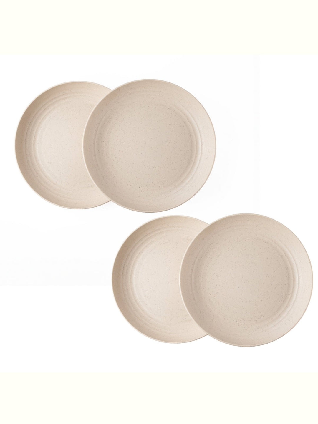 Table and DiningWheat Straw Dinner Plates Set of 4Irida Naturals