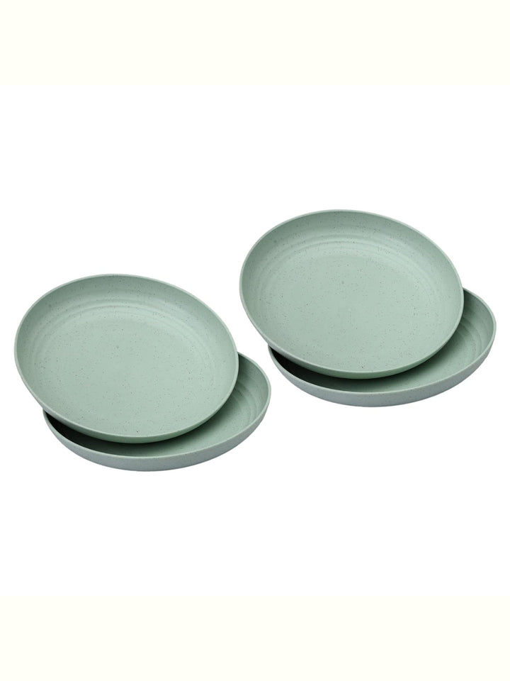 Table and DiningWheat Straw Dinner Plates Set of 4Irida Naturals