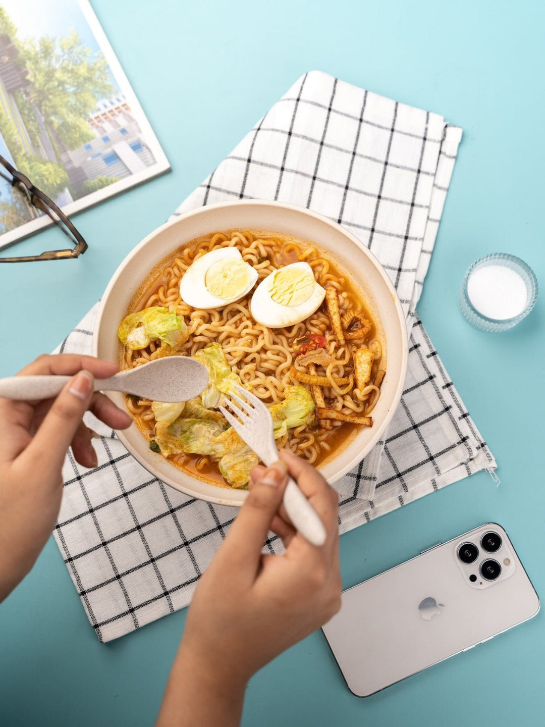 Table and DiningWheat Straw Ramen BowlsIrida Naturals