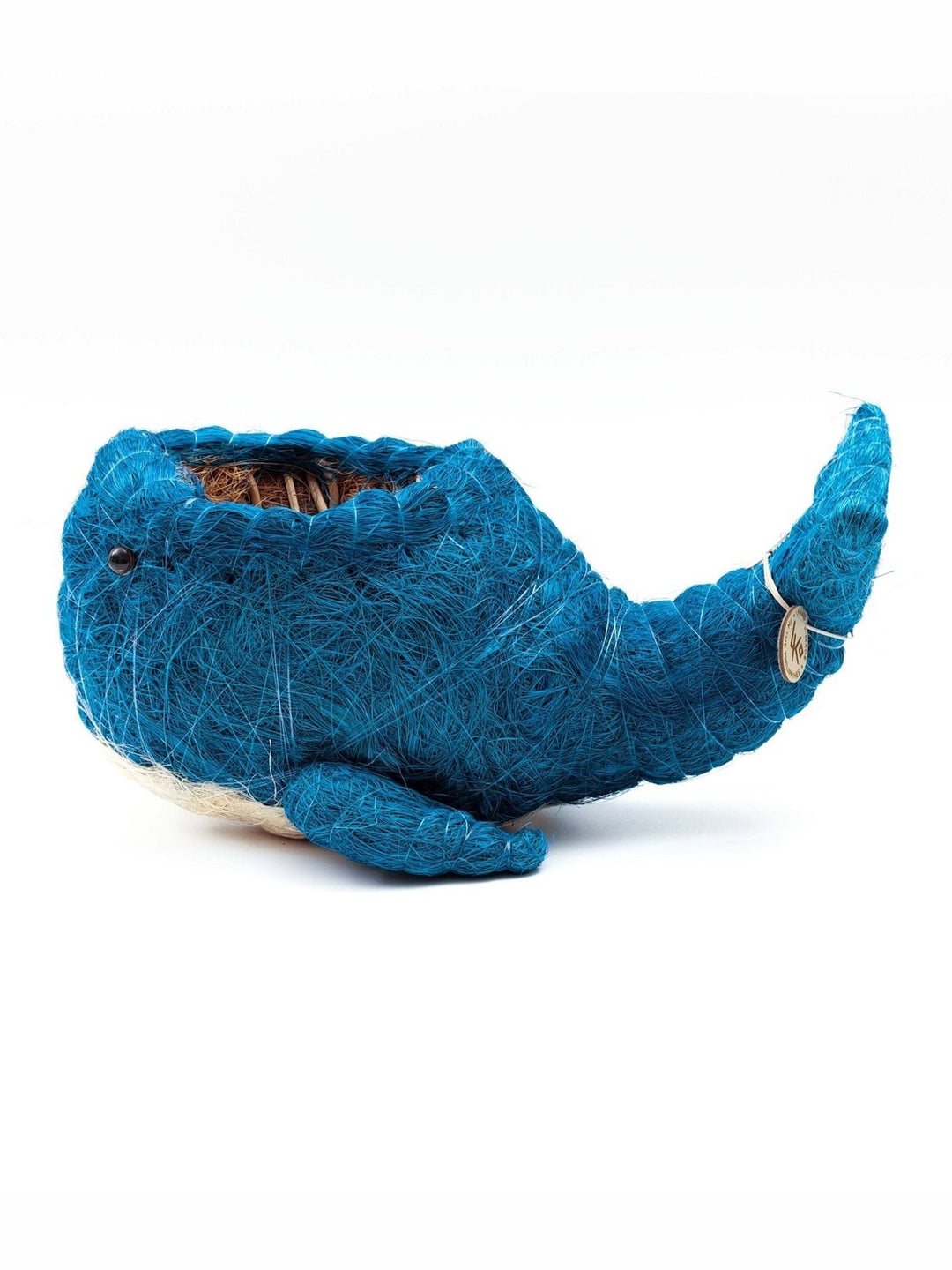 Home DecorWicker Whale Planter - Coco Planter | LIKHÂLIKHÂ