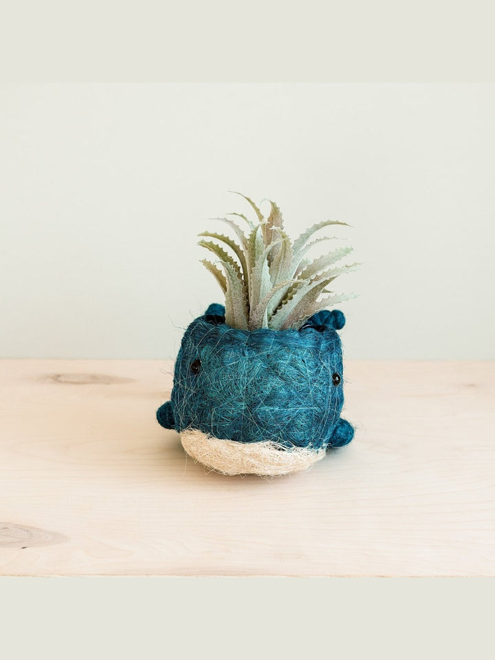 Home DecorWicker Whale Planter - Coco Planter | LIKHÂLIKHÂ