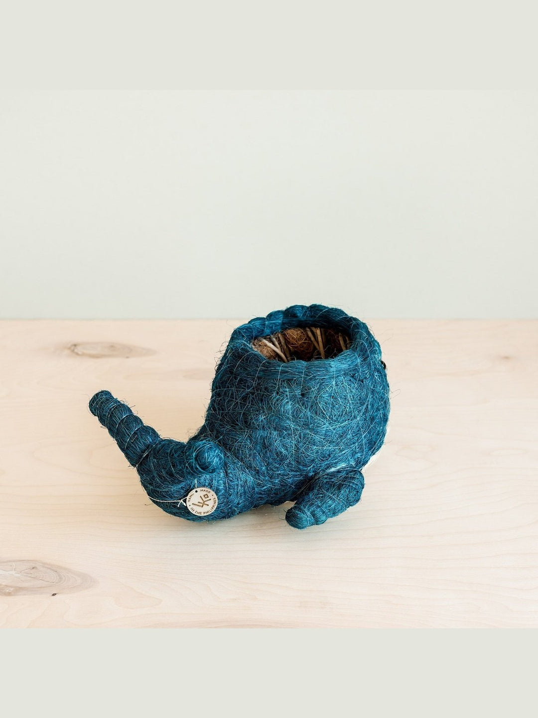 Home DecorWicker Whale Planter - Coco Planter | LIKHÂLIKHÂ