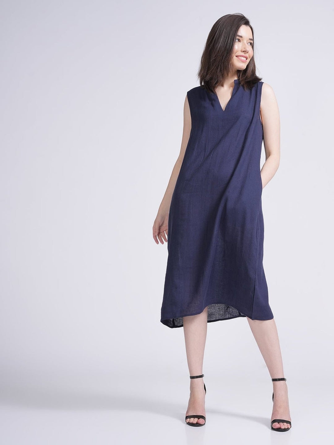 TopsWomen Linen A - Line DressSaltpetre