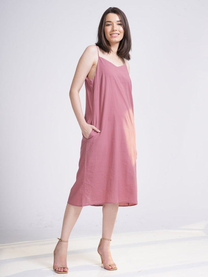 TopsWomen Organic Cotton Slip DressSaltpetre