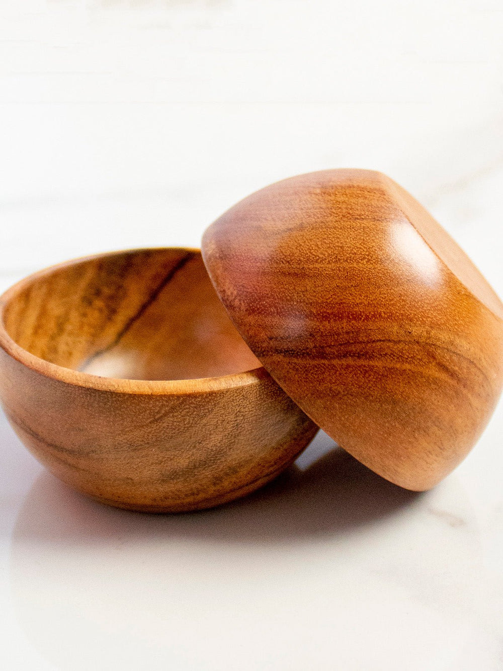Table and DiningWooden Baby Bowls Set Of Four BrownByora Homes