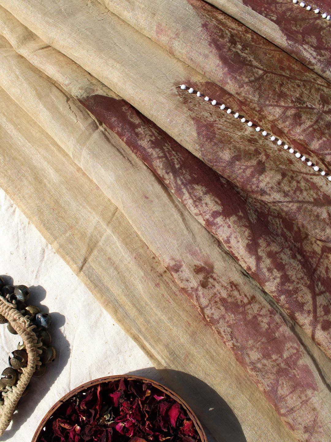 SareesZari Chanderi Leela Saree MulticolorBageeyaFlourish Planet