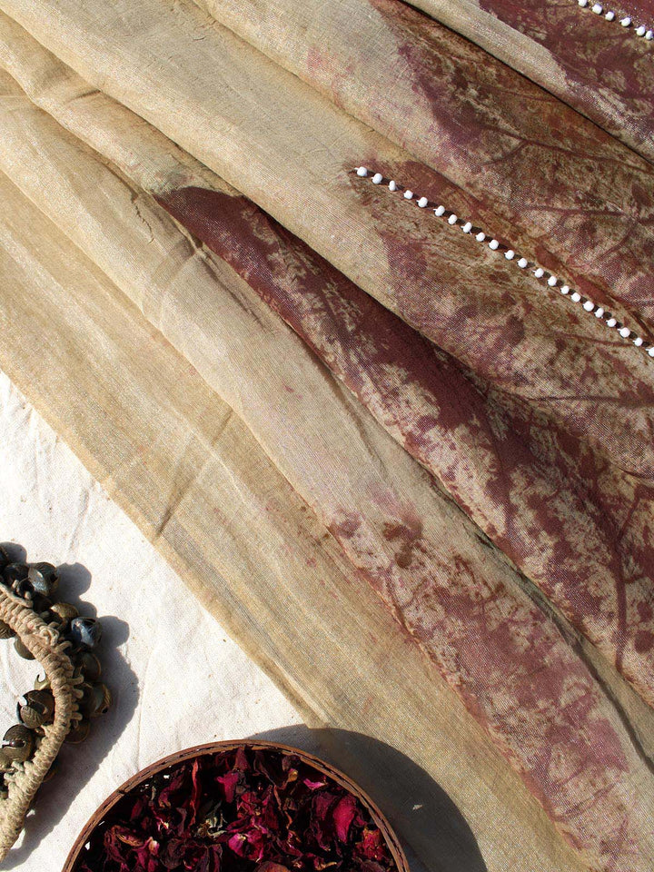 SareesZari Chanderi Leela Saree MulticolorBageeyaFlourish Planet