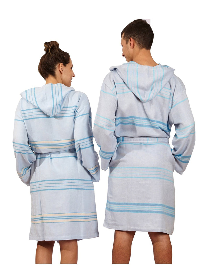 Bath LinenAntalya Unisex Bathrobe - BeigeHilana Upcycled Cotton