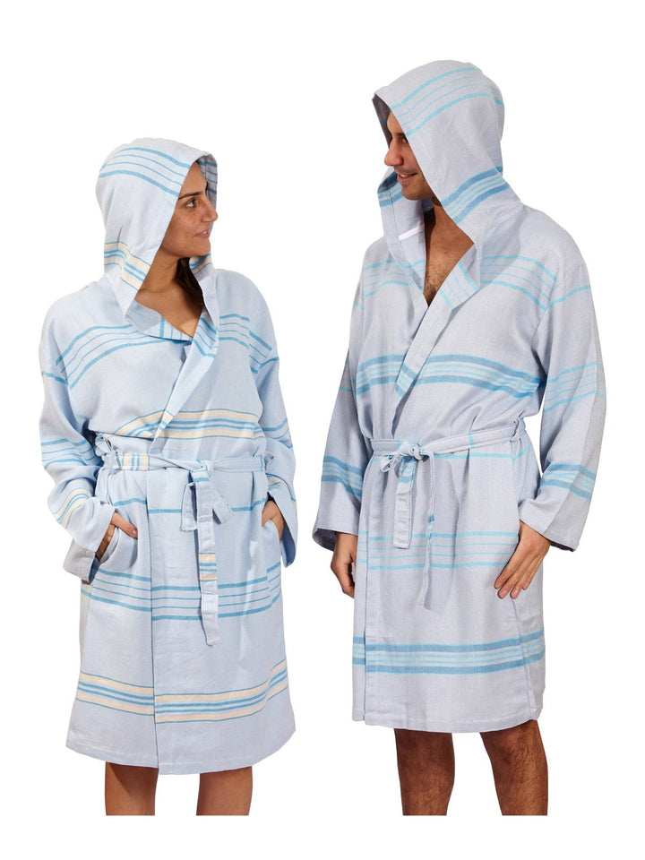 Bath LinenAntalya Unisex Bathrobe - BeigeHilana Upcycled Cotton