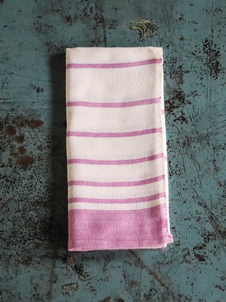 Table and DiningAsymetric Stripe Table Napkin Set of 2Kara Weaves