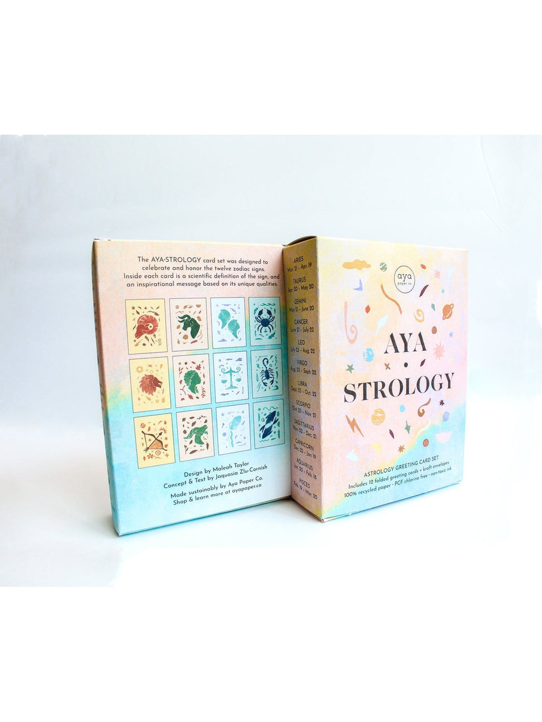 Stationery and OfficeAYA•STROLOGY Astrology Greeting Card SetAya Paper Co