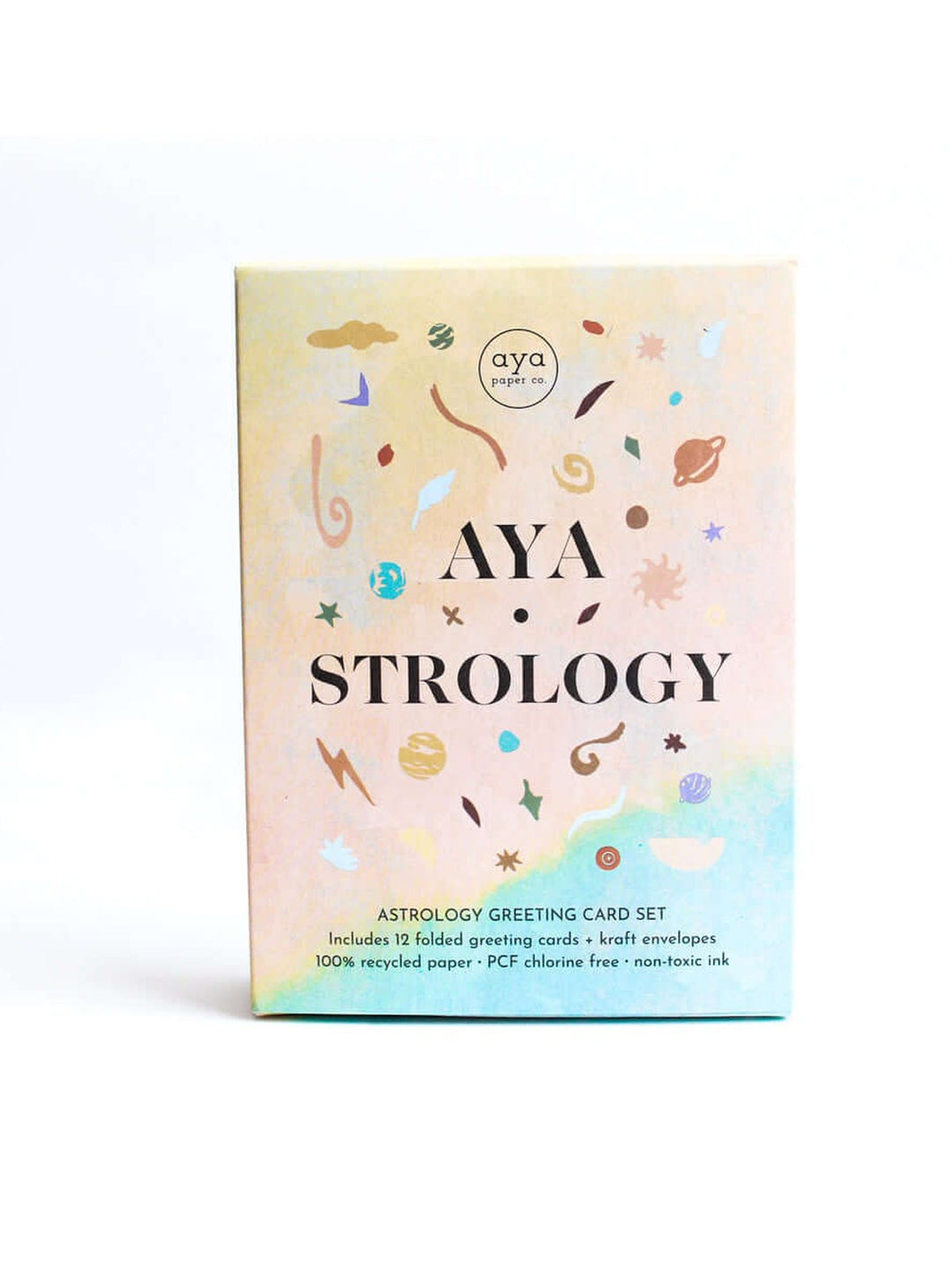 Stationery and OfficeAYA•STROLOGY Astrology Greeting Card SetAya Paper Co