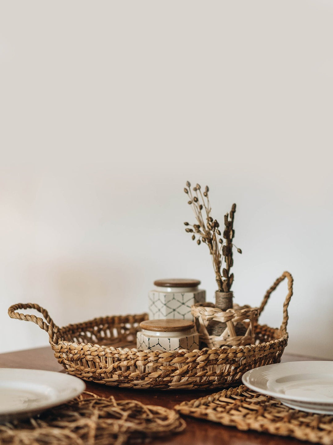 Table and DiningBanana Bark Tray NaturalGreenkraft