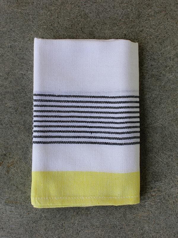 Bath LinenBlock Stripe Face TowelKara Weaves