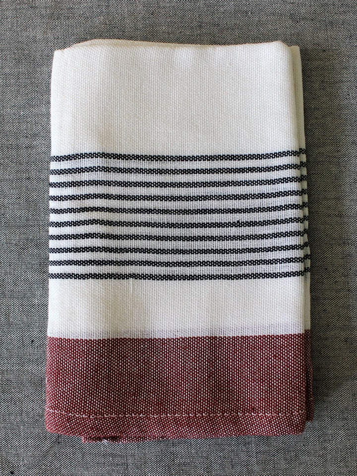 Table and DiningBlock Stripe Kitchen Towel Set of 2Kara Weaves