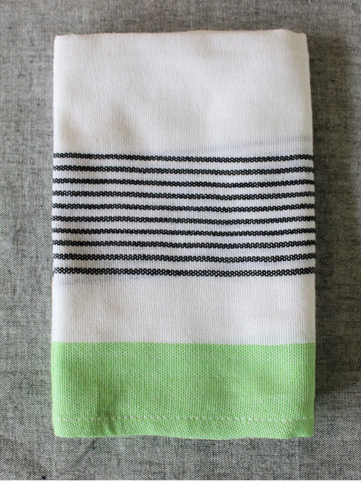 Table and DiningBlock Stripe Kitchen Towel Set of 2Kara Weaves