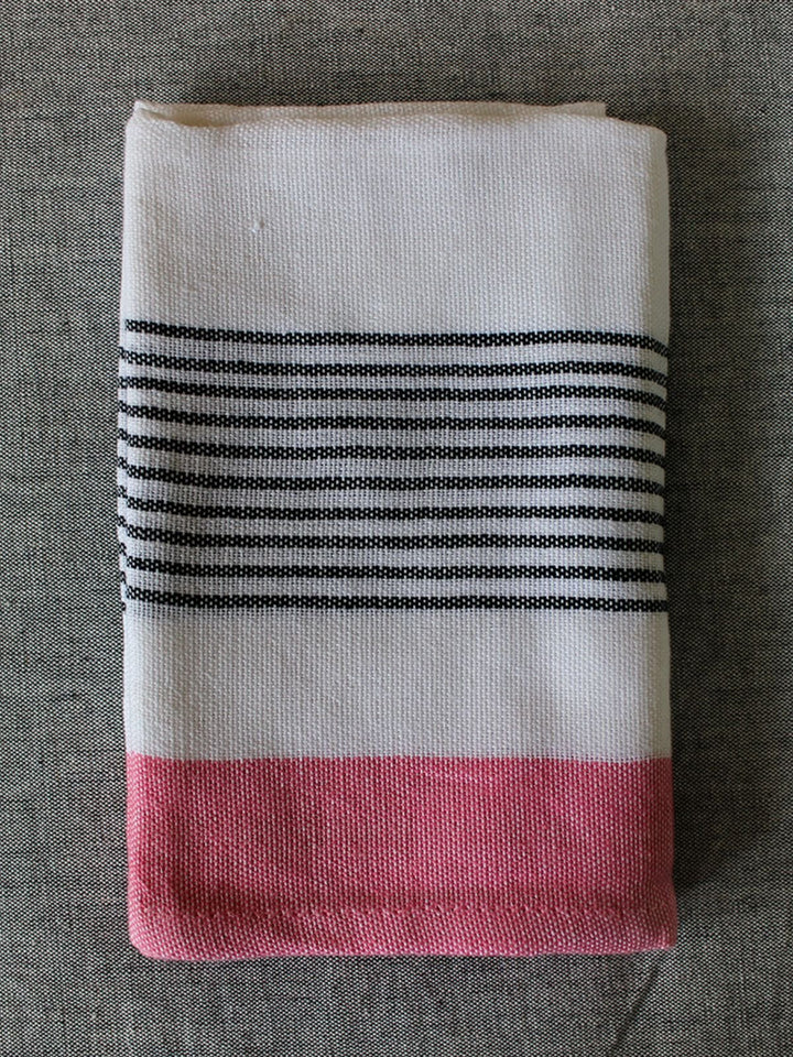 Table and DiningBlock Stripe Kitchen Towel Set of 2Kara Weaves