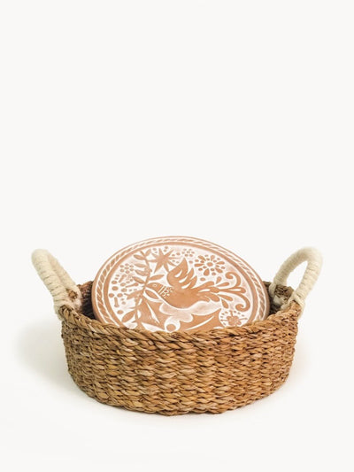 Home DecorBread Warmer & Basket - Bird RoundKorissa