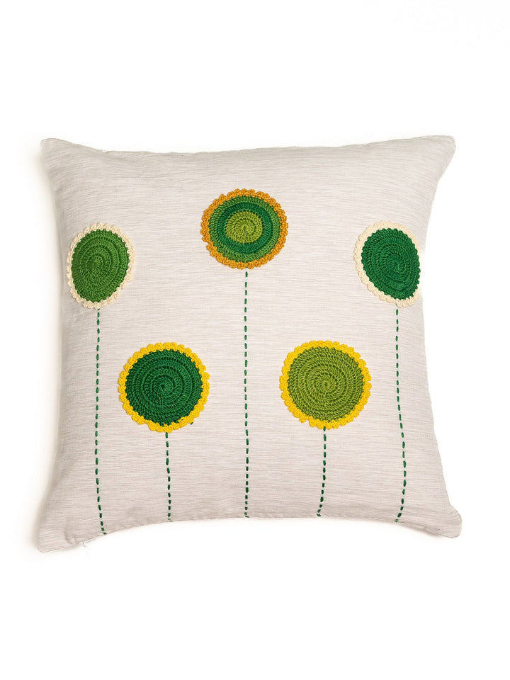 Bed and LivingChrochet Circles Cushion CoverNandni Studio