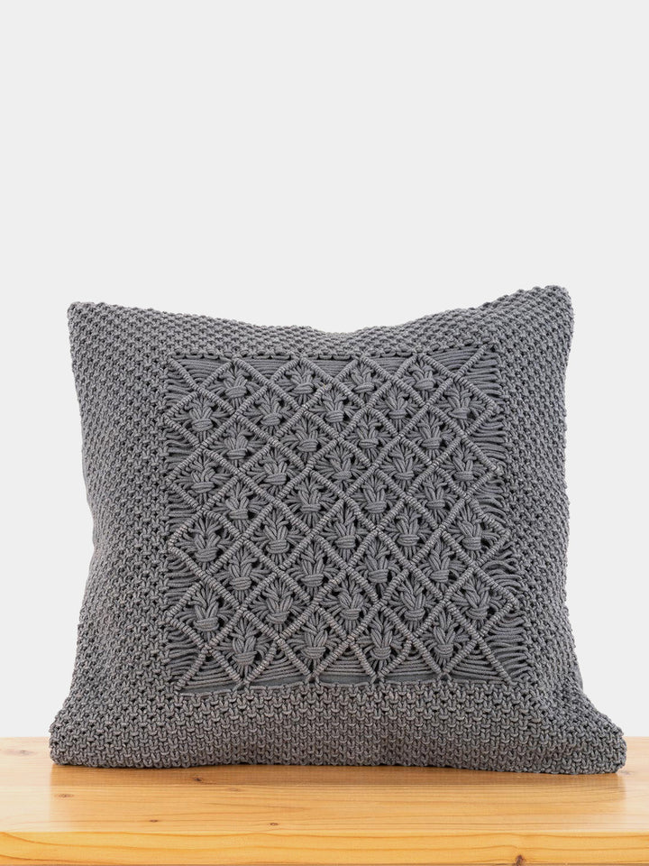 Bed and LivingDiamond Hand-Knotted Cushion CoverOne 'O' Eight Knots