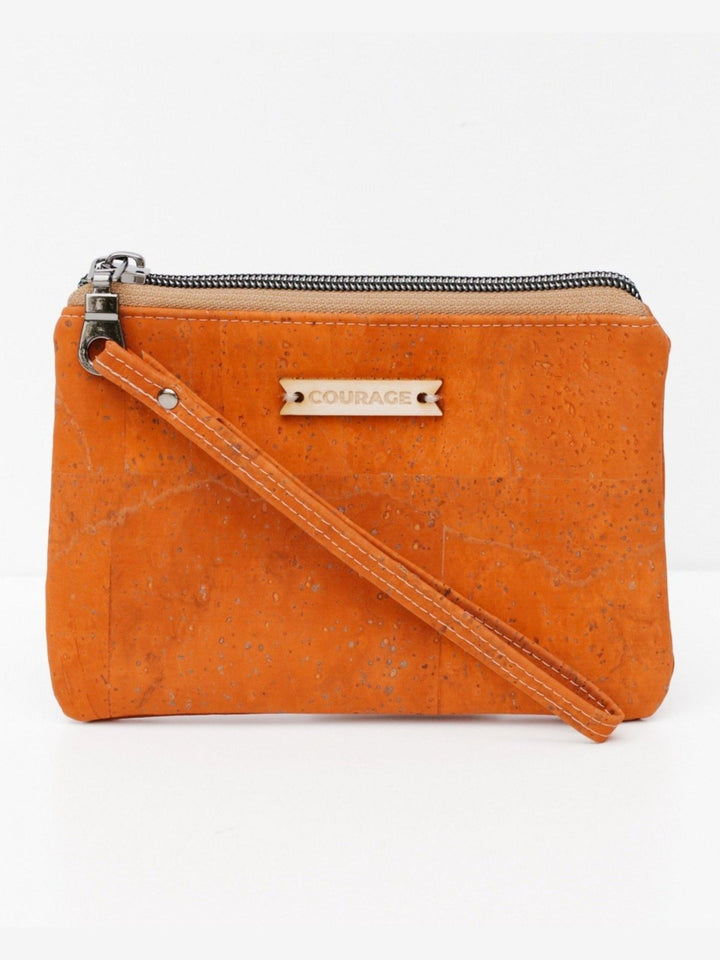 BagsGIVER card wristlet | TERRA COTTACarry Courage