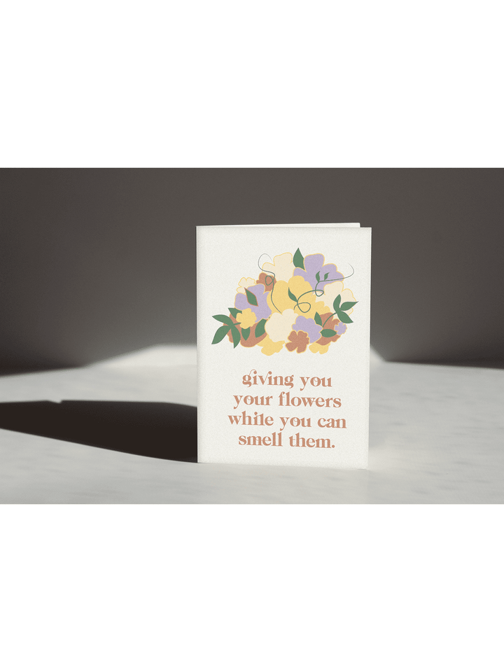 Stationery and OfficeGiving You Flowers Card IAya Paper Co