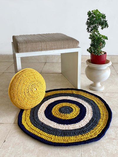 Rugs and CarpetsHand Knitted Round RugsP1000