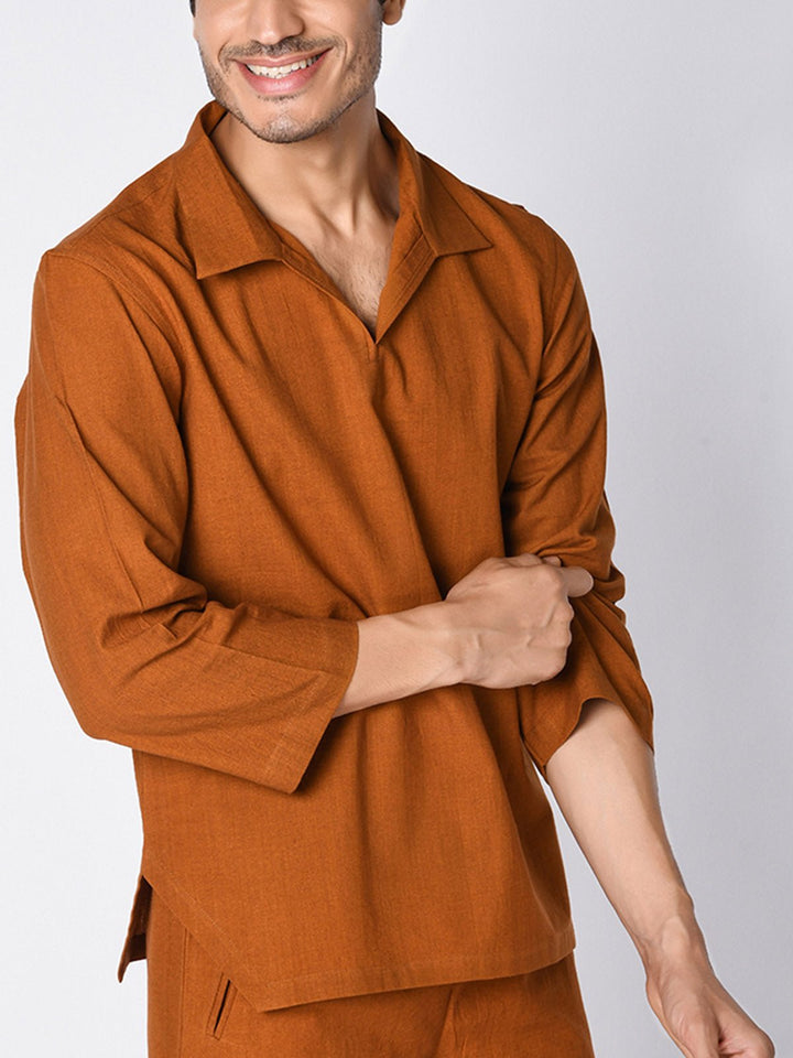 AthleisureHandloom Tunic ShirtChamomile Home