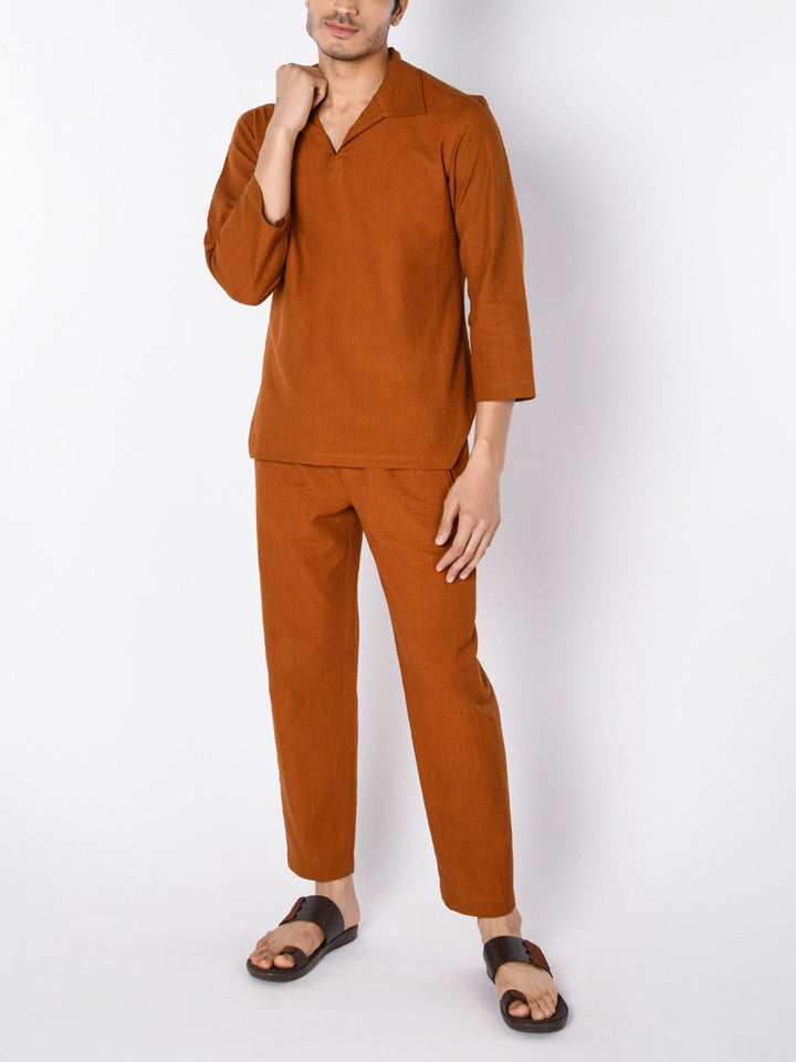 AthleisureHandloom Tunic ShirtChamomile Home