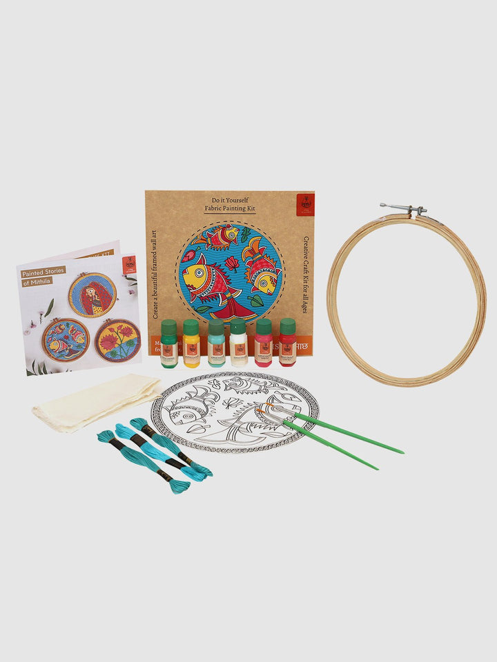 Toys and GamesHandmade DIY Fabric Painting kit MadhubaniPotli