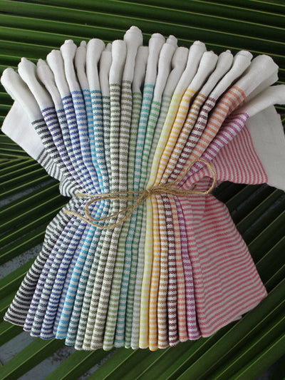 Many Stripe Napkin Set of 2