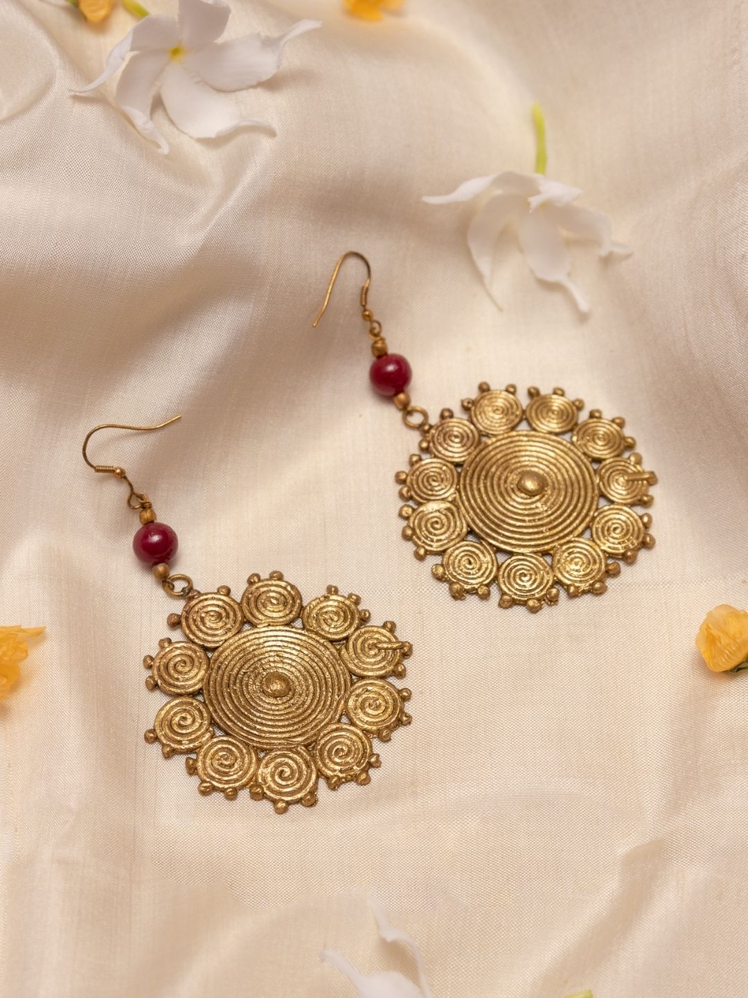 JewelryMiharu Geometric Circular Hook EarringsMiharu