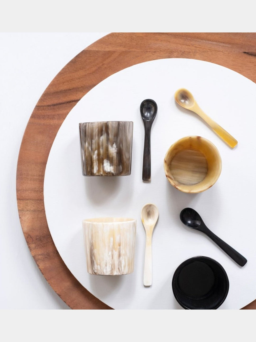 Table and DiningMini Salt Cellar with SpoonMaadili Collective