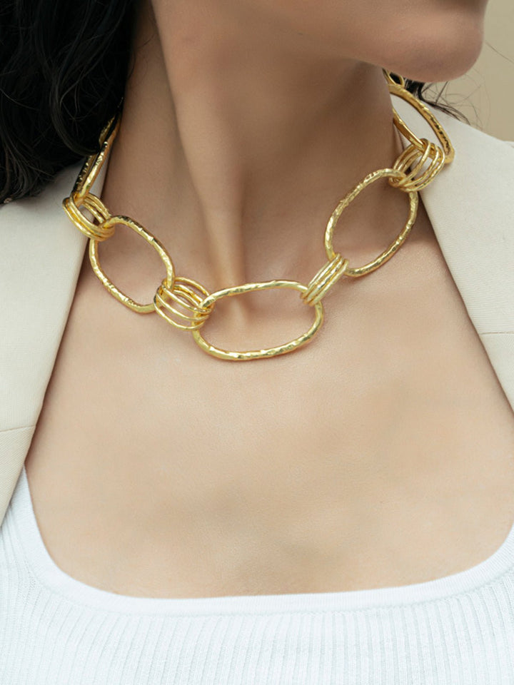 JewelryMOKUZAI Trunk Choker Gold ToneEquiivalence