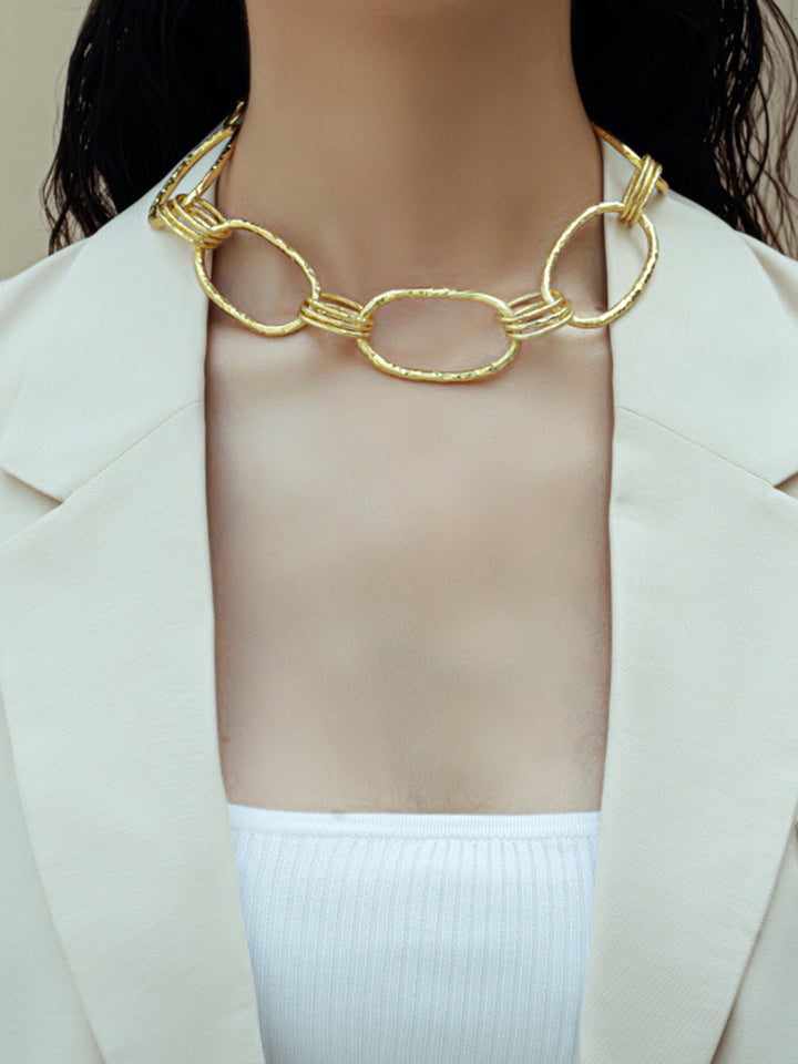 JewelryMOKUZAI Trunk Choker Gold ToneEquiivalence