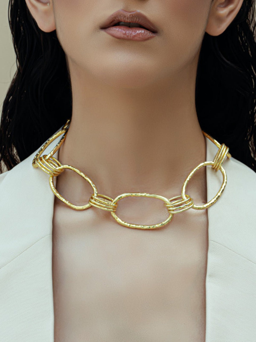 JewelryMOKUZAI Trunk Choker Gold ToneEquiivalence