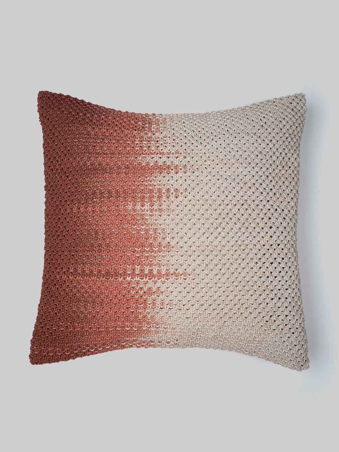 Bed and LivingOmbre Hand-Knotted Cushion CoverOne 'O' Eight Knots