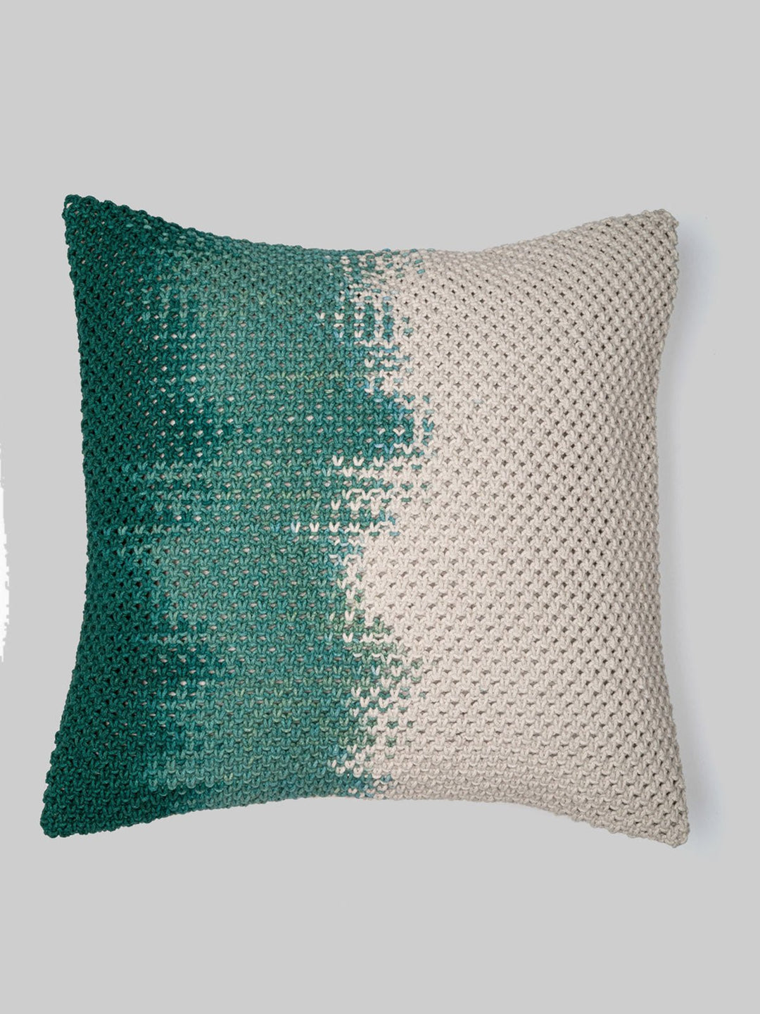 Bed and LivingOmbre Hand-Knotted Cushion CoverOne 'O' Eight Knots