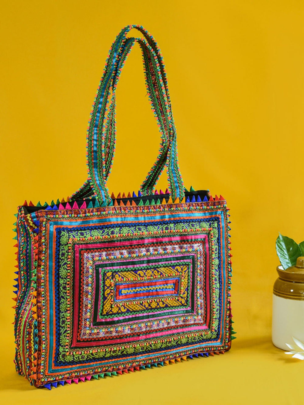 BagsPABI Shoulder Bag MulticolouredKaarigar Clinic